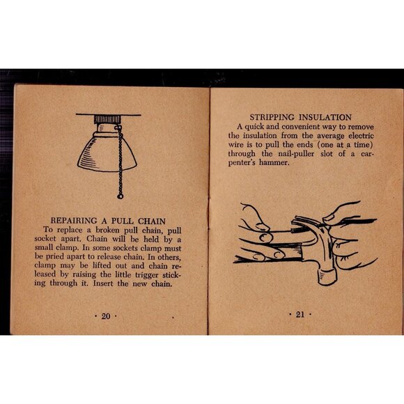 Fix Your Own Electrical Appliances 1963 Ottenheimer Pygmy Book DIY 32p Vintage - Picture 4 of 6